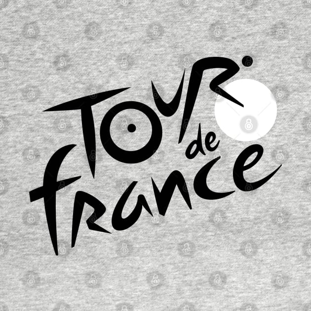 Cycling Tour De France by inkstyl